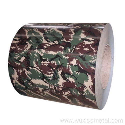 corrugated steel sheet camouflage coil printed ppgi coils